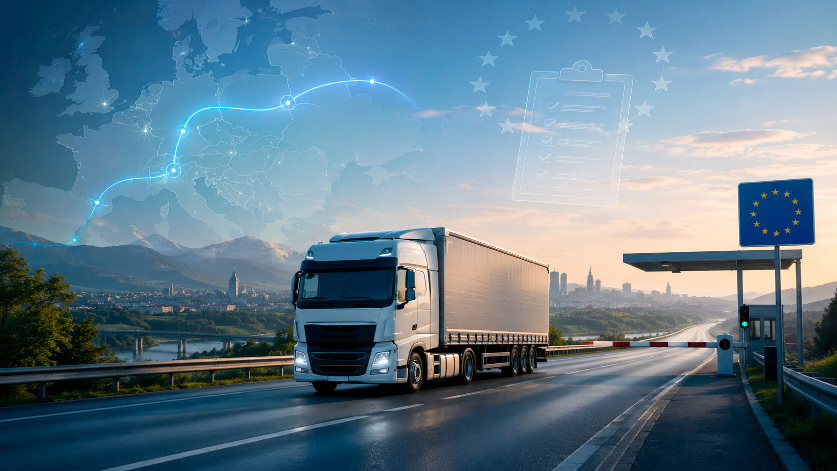 Vairuotojų komandiravimas: viskas, ką vežėjams reikia žinoti apie Mobilumo paketą ir IMI